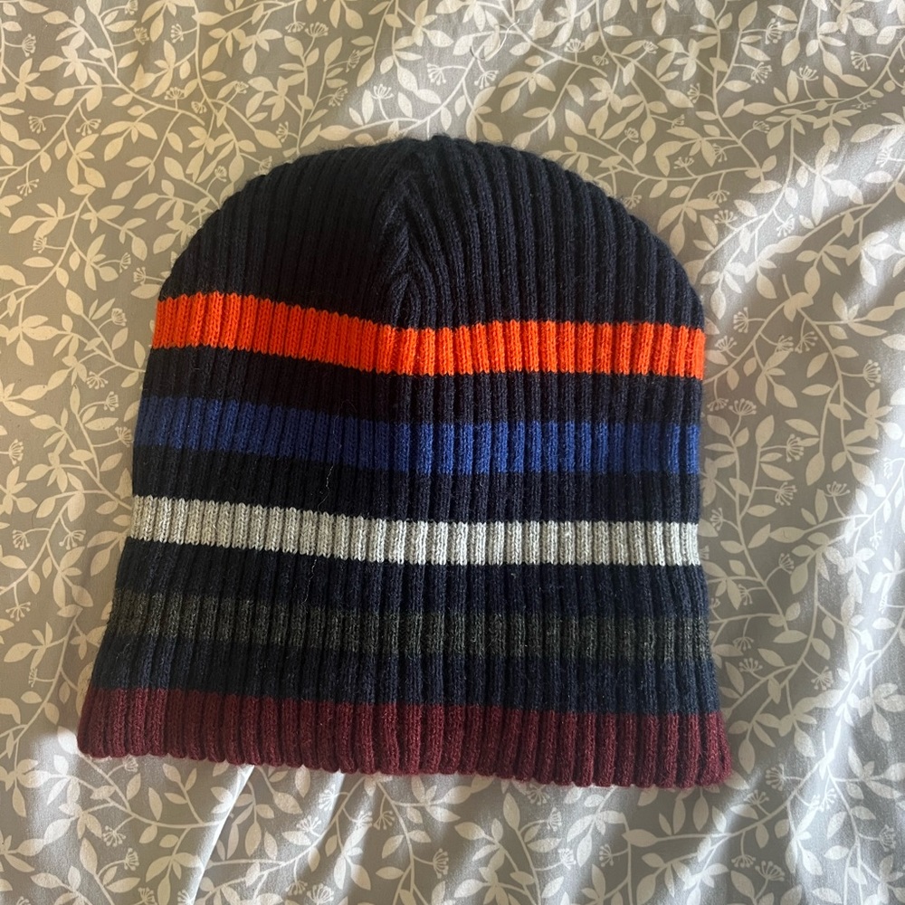 Striped Beanie